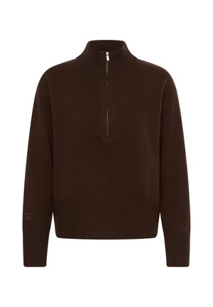 My Essential Wardrobe, MWTRACY HALFZIP PULLOVER - Pullover - cocoa