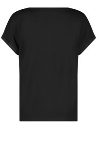 Taifun KURZARM-FREIZEIT MIT OFFENEM RUNDHALSAUSSCHNITT - T-Shirt basic - schwarz