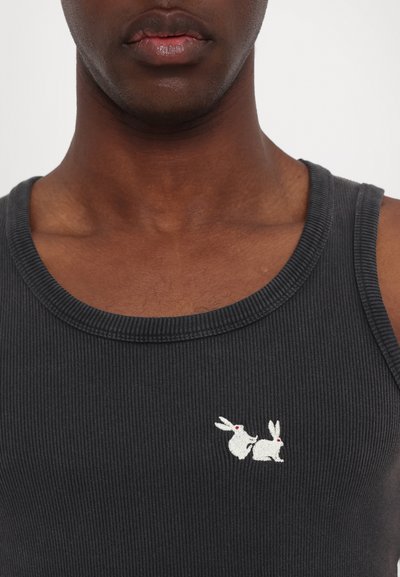 Carne Bollente BUNNY BLISS UNISEX - Top - off black