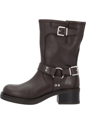 LEOPS - Stivaletti texani / biker - brown