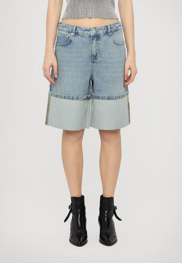 Jeans Shorts - fantasia blu