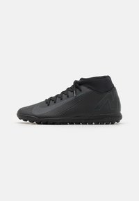 MERCURIAL SUPERFLY 10 CLUB TF - Chaussures de football sur gazon - black/deep jungle