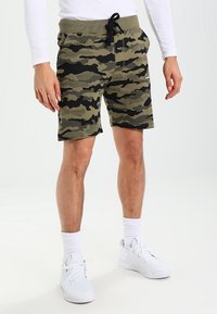 Diesel Teplákové kalhoty - olive