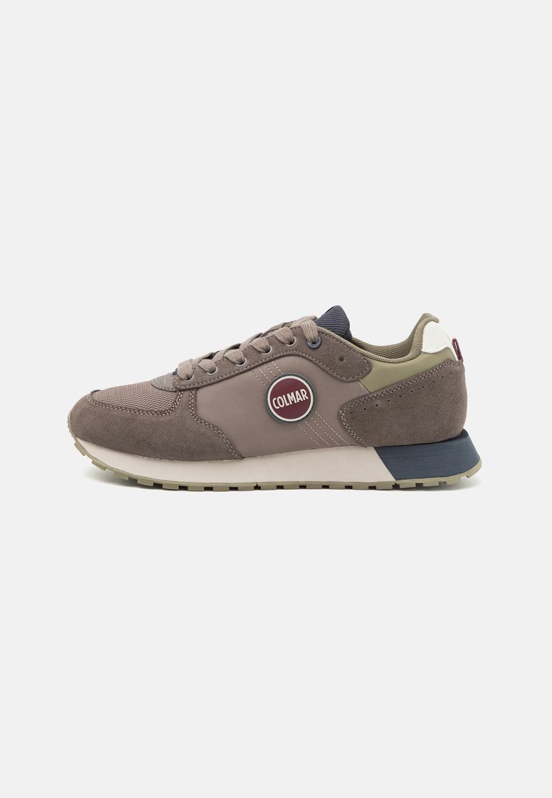 Colmar Originals TRAVIS - Sneakers low - chocolate/anthracite