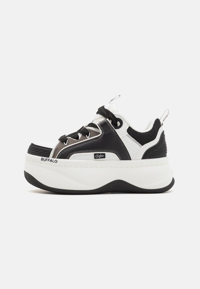 Buffalo - ORCUS - Sneakers basse - black/white, Ingrandire