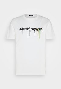 Antony Morato WITH INJECTION LOGO - Print T-shirt - cream