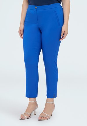 Fiorella Rubino, PANTALONI MODELLO NEW YORK - Housut - bluette
