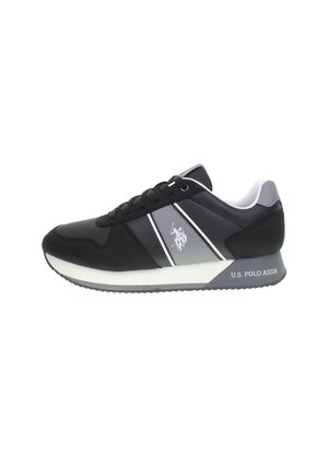 Sneakers - black grey white