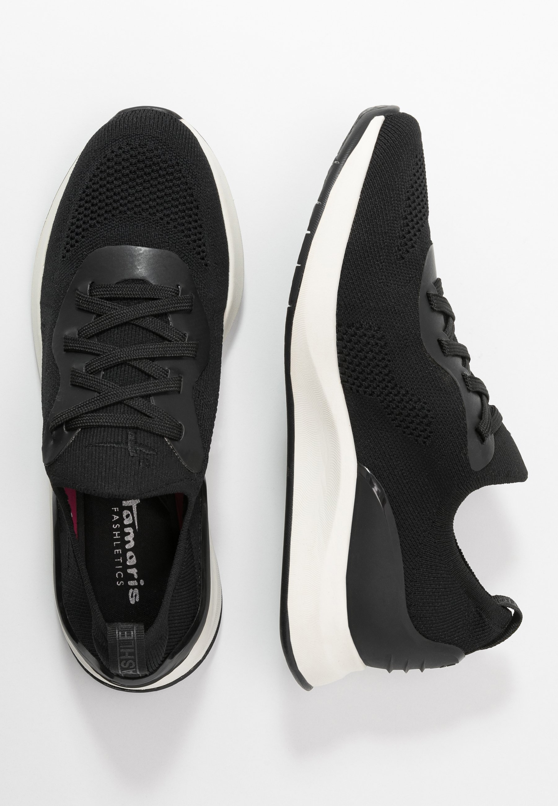 Tamaris Fashletics Joggesko black Zalando.no Tamaris Fashletics Joggesko blackdark grey Zalando.no