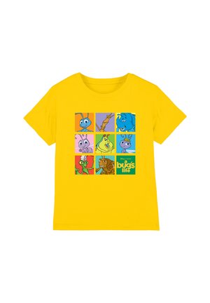 Disney, A BUG'S LIFE BUGS CHARACTER SQUARES UNISEX - Print T-shirt - yellow