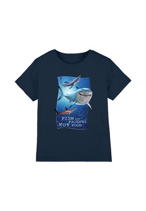 Disney FINDING NEMO FISH ARE FRIENDS - Print T-shirt - dark blue