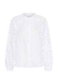 CRTIMIA BRODERIE ANGLAISE - Bluza z gumbi - snow white