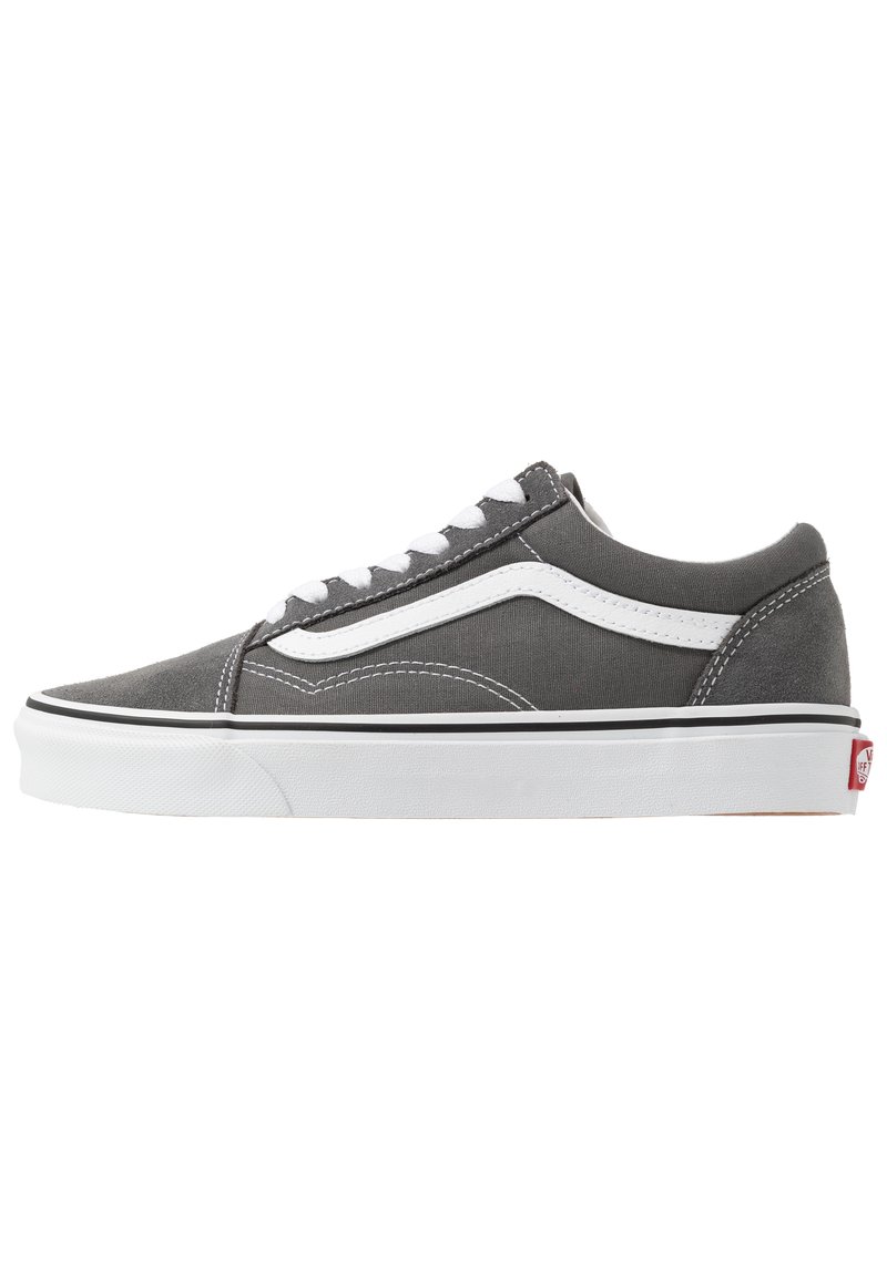 Vans - UA OLD SKOOL - Sporta apavi - pewter/true white, Palielināt