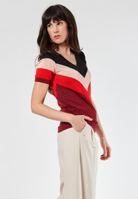 4funkyflavours Print T-shirt - bordeaux