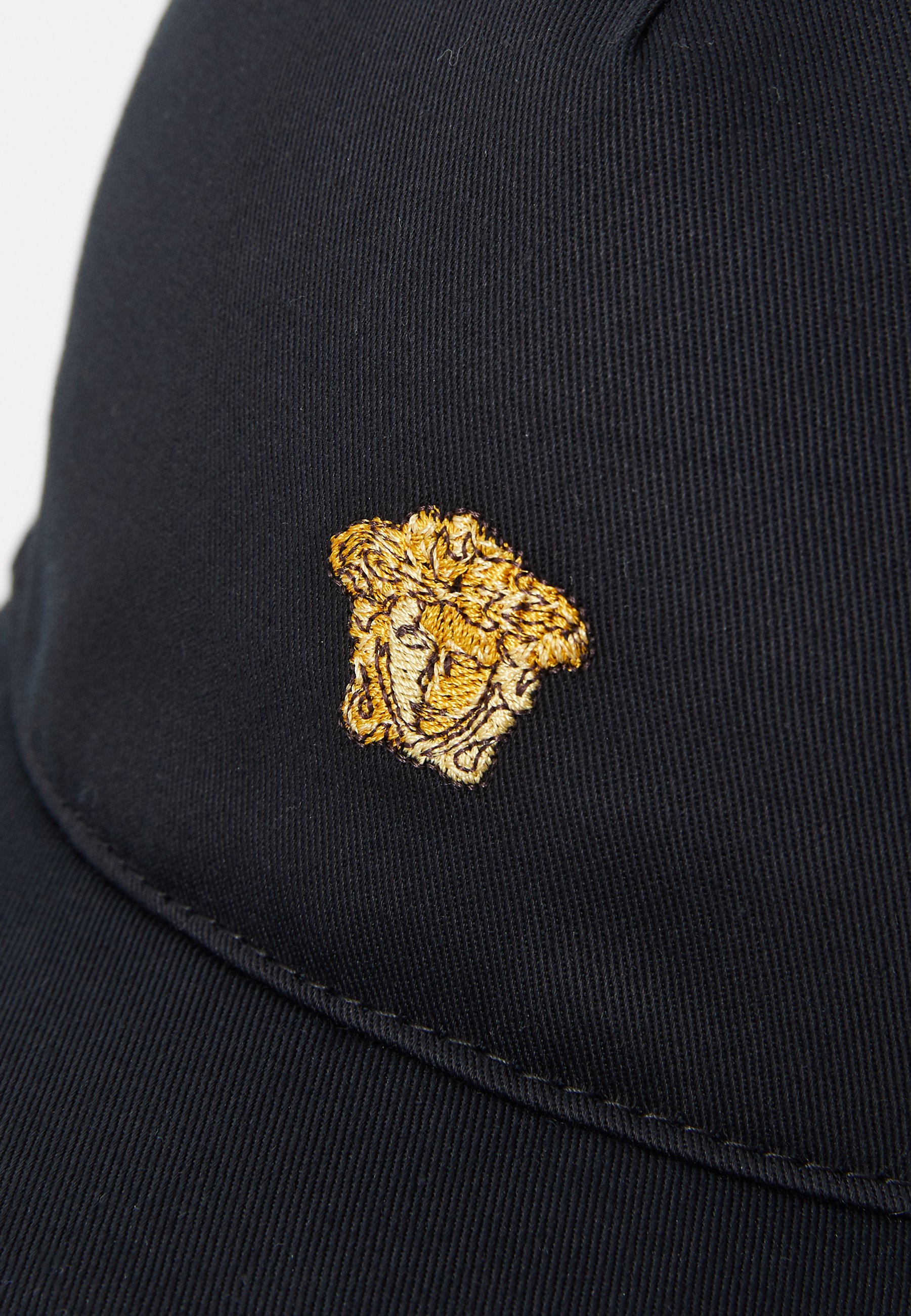 VERSACE(ヴェルサーチ) ウール×シルク メデューサ ニットキャップ 
