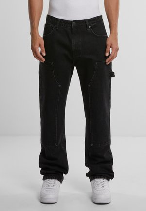 Džíny Relaxed Fit - black