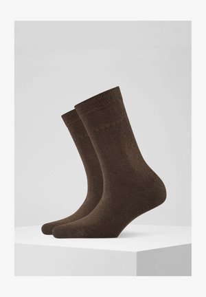 Esprit, UNI 2-PACK - Chaussettes - dark brown