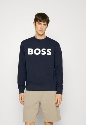 BOSS WEBASICCREW - Mikina - dark blue