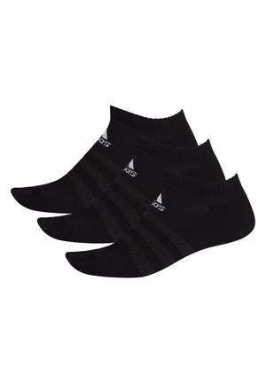 3 STRIPES CUSHIONED NO SHOW 3 PAIR PACK - Socquettes - black
