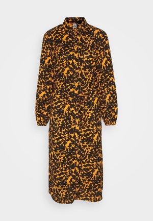 JDY JDYJILL MIDI SHIRT DRESS - Vestido camisero - orange pepper