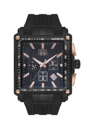 Cerruti 1881 ODISSEA MASTER - Chronograph watch - black