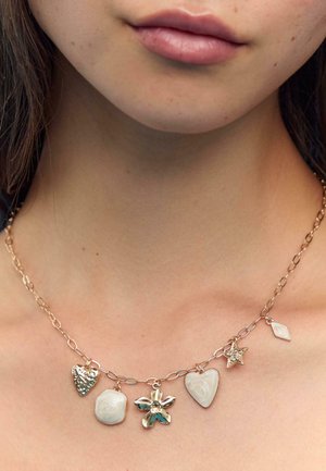 SET OF 3 - Halskette - gold-coloured