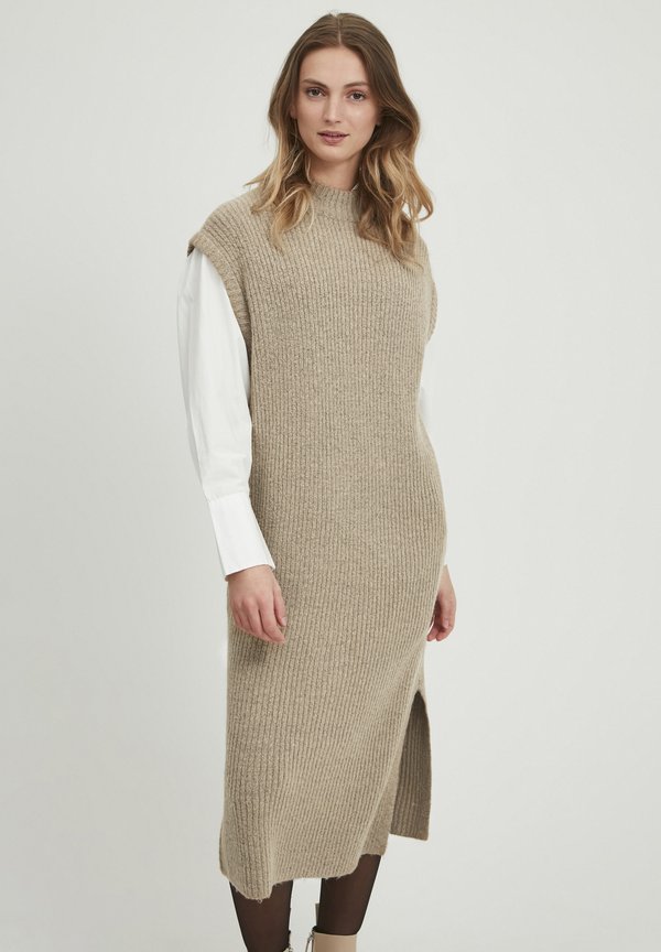 BYNORA - Jumper dress - cement melange