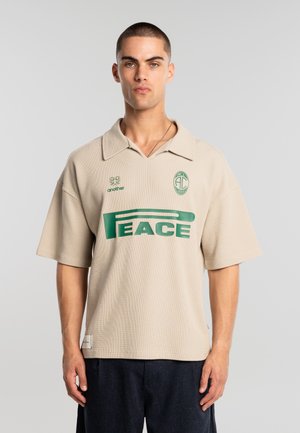 PEACE WAFFLE - Poloshirt - sand