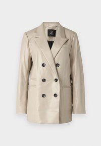 VEGANIBBJOLO BLAZER - Blézer - silver cloud
