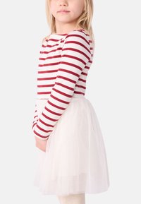 Petit Bateau ROBE  - Kjole - milk/amarante