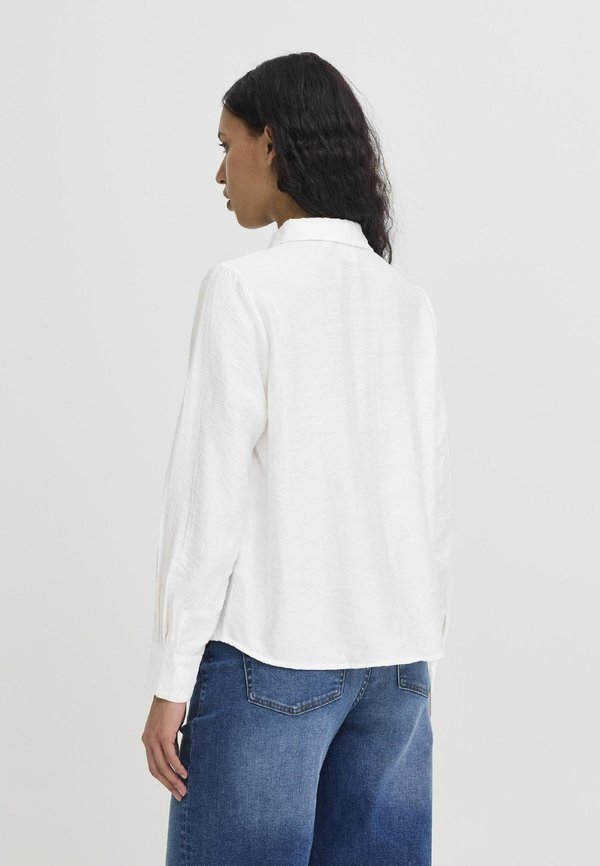 IHWILMA - Button-down blouse - cloud dancer4