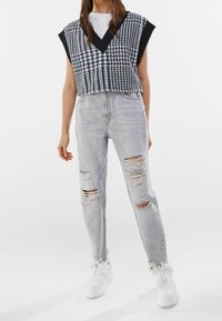 Bershka Jeans Tapered Fit - grey