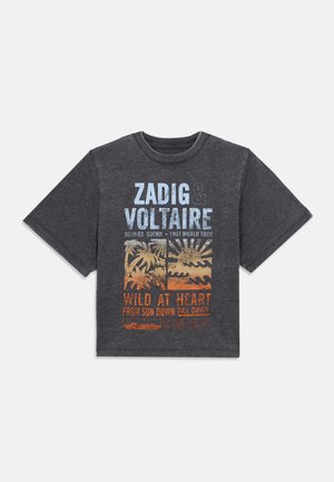 SHORT SLEEVES TEE UNISEX - Triko s potiskem - black