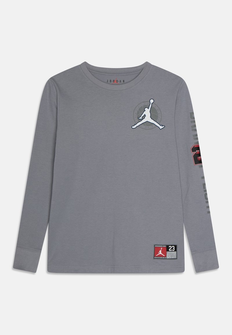 Jordan GYM BRAND OF FLIGHT - Långärmad tröja - cement grey