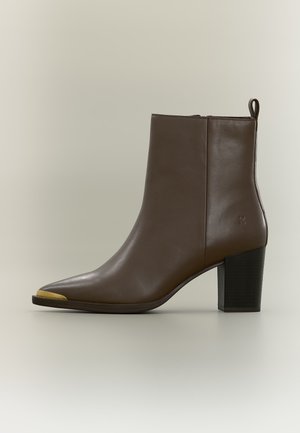 Bronx, AMERICANA LOW - Bottines de cowboy / motard - coffee bean