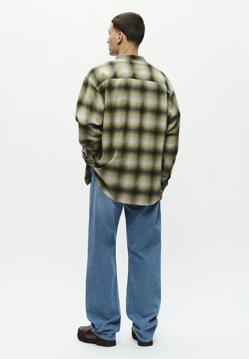 WOOD WOOD Chemise - deep lichen check