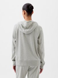GAP HERITAGE - Felpa con zip - light heather grey