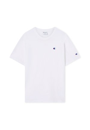 Champion, CHAMPION CREWNECK T-SHIRT CHAMPION MODERN HERITAGE - T-shirt basic - white