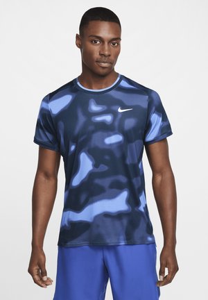 Nike Performance T-shirt desportiva - armory navy/white