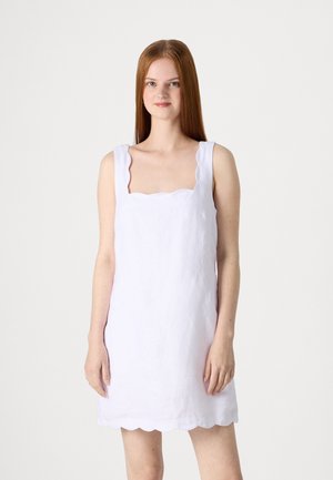 SCALLOP SHORT  - Vestito estivo - white