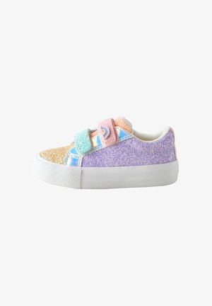 Next, STANDARD FIT - TOUCH FASTENING - Sneaker low - multi rainbow glitter
