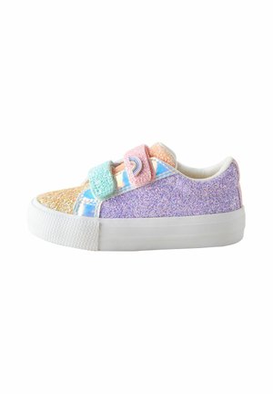 Čevlji za dojenčke - multi rainbow glitter