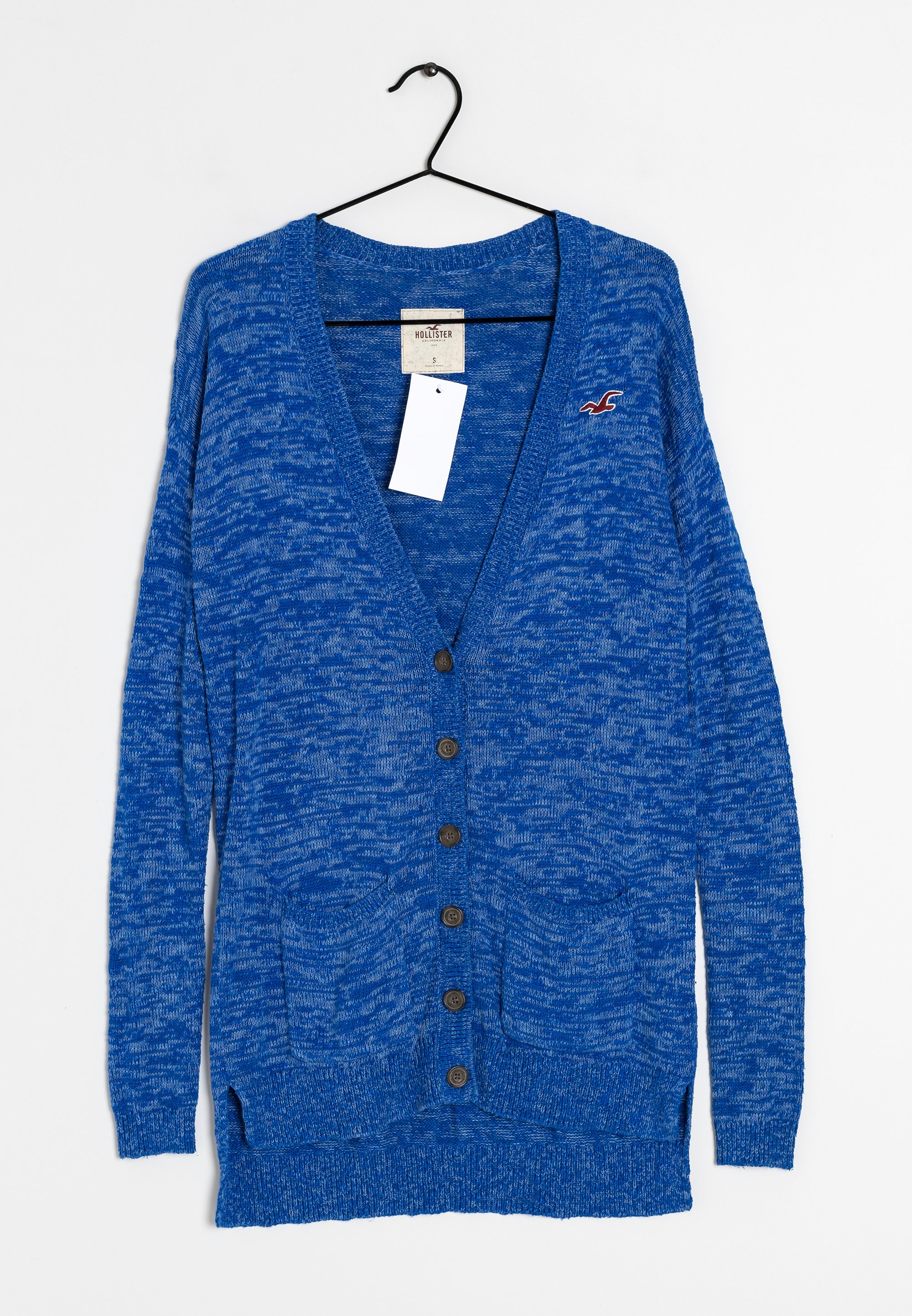 Hollister Strickjacke blue/blau (Pre-owned)