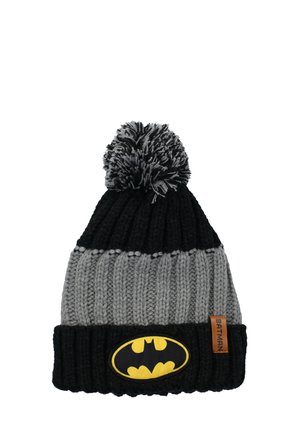 BATMAN - Beanie - schwarz-grau c