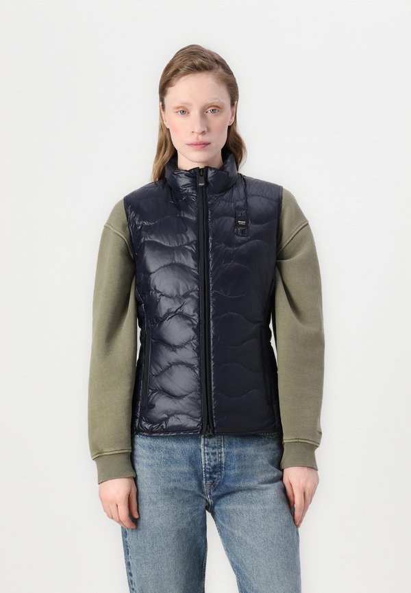 VENICE - Waistcoat - blu