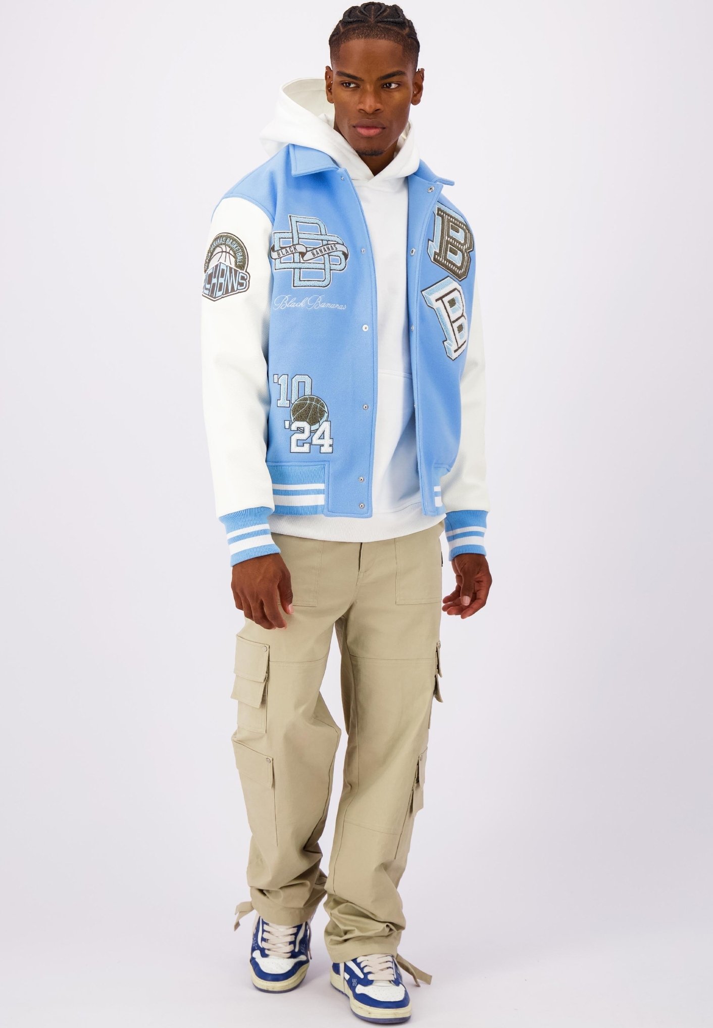 ジャケット・アウター banana Black Bananas CHAMPIONSHIPS VARSITY - Light jacket - blue