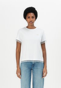 TWINSET T-shirts med print - bianco ottico