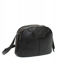 Borsa a mano due manici in pelle Nero Hexagona 136499