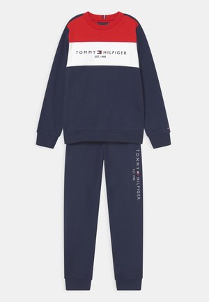 ESSENTIAL COLORBLOCK SET - Trainingsanzug - twilight navy