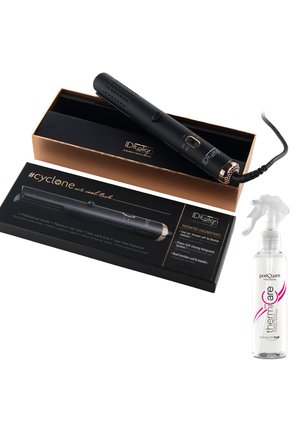 Italian Design CYCLONE IRON + HEAT PROTECTOR 150 ML PACK - Plancha de pelo